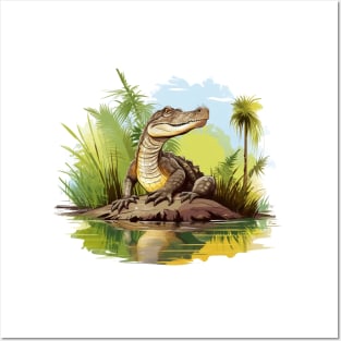 Caiman Posters and Art